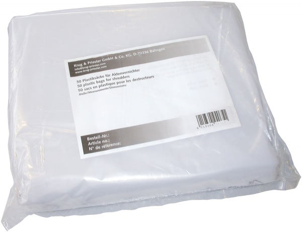 (Eur 1,12/St.) PlastiksäCke 50Stk. 9000403 Aktenvernichter Eba 1226-image