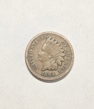 1864 Indian Head Cent Penny