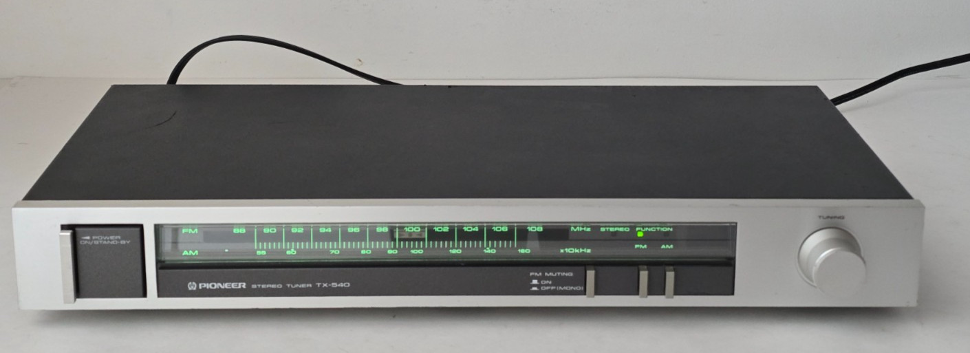 Pioneer TX-540 vintage audio equipment - eBay listing photo 1