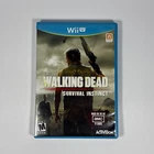 The Walking Dead: Survival Instinct (Nintendo Wii U, 2013) CIB w/Manual TESTED!