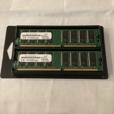 Two 1GB DDR 2100 DIMM Memory Modules (2GB TOTAL) NEW
