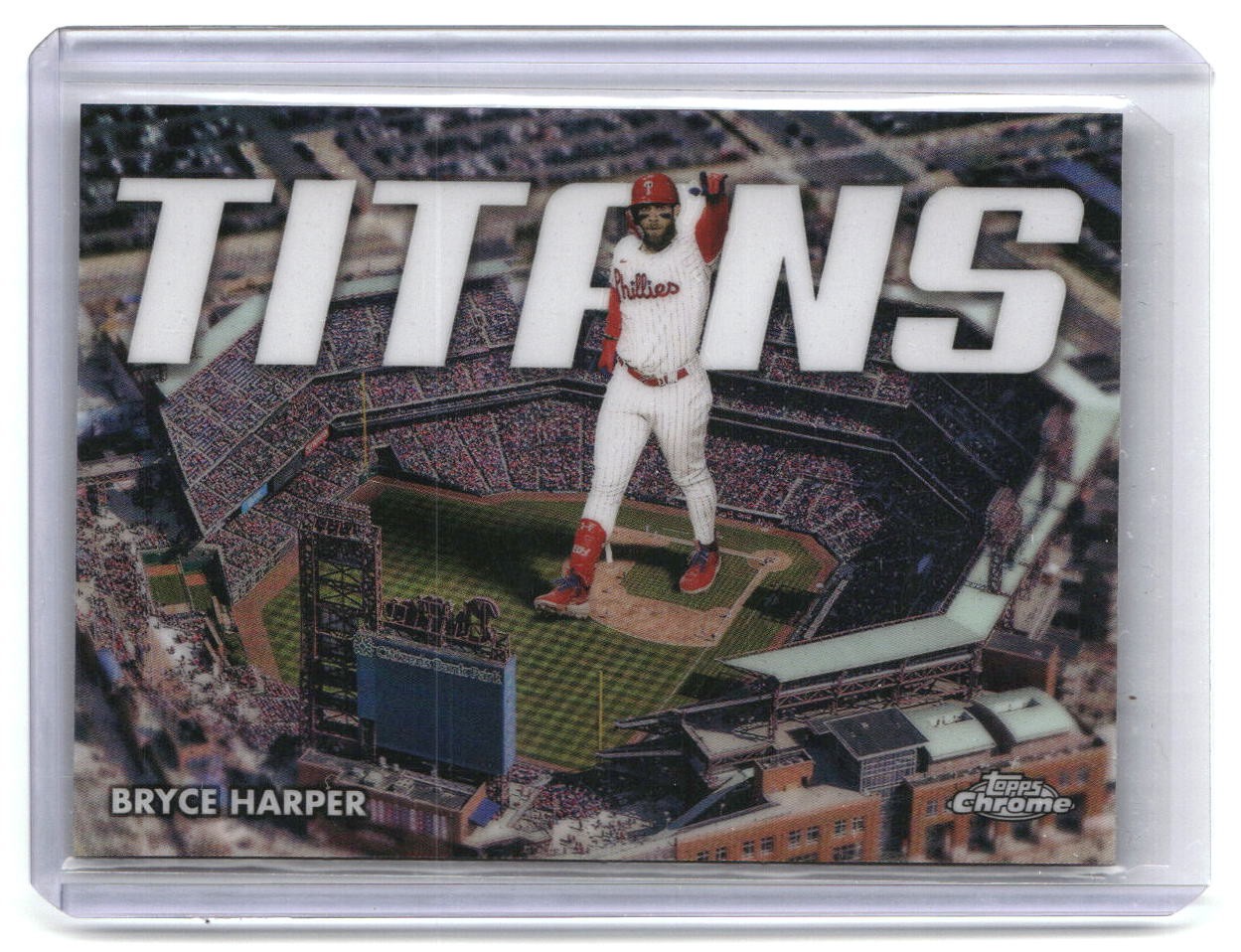 Bryce Harper 2023 Topps Chrome Titans