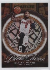 2020-21 Panini NBA Hoops Prime Twine Holo Damian Lillard #9 9hx