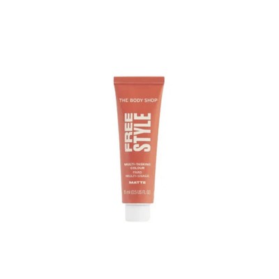 The Body Shop Freestyle Multitasking Farbe matt 15ml Lippen, Wange & Augen FLOW