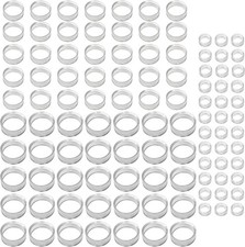 105 Pcs Clear Acrylic Sphere Holder Stand for Golf Ball Baseball Soffball