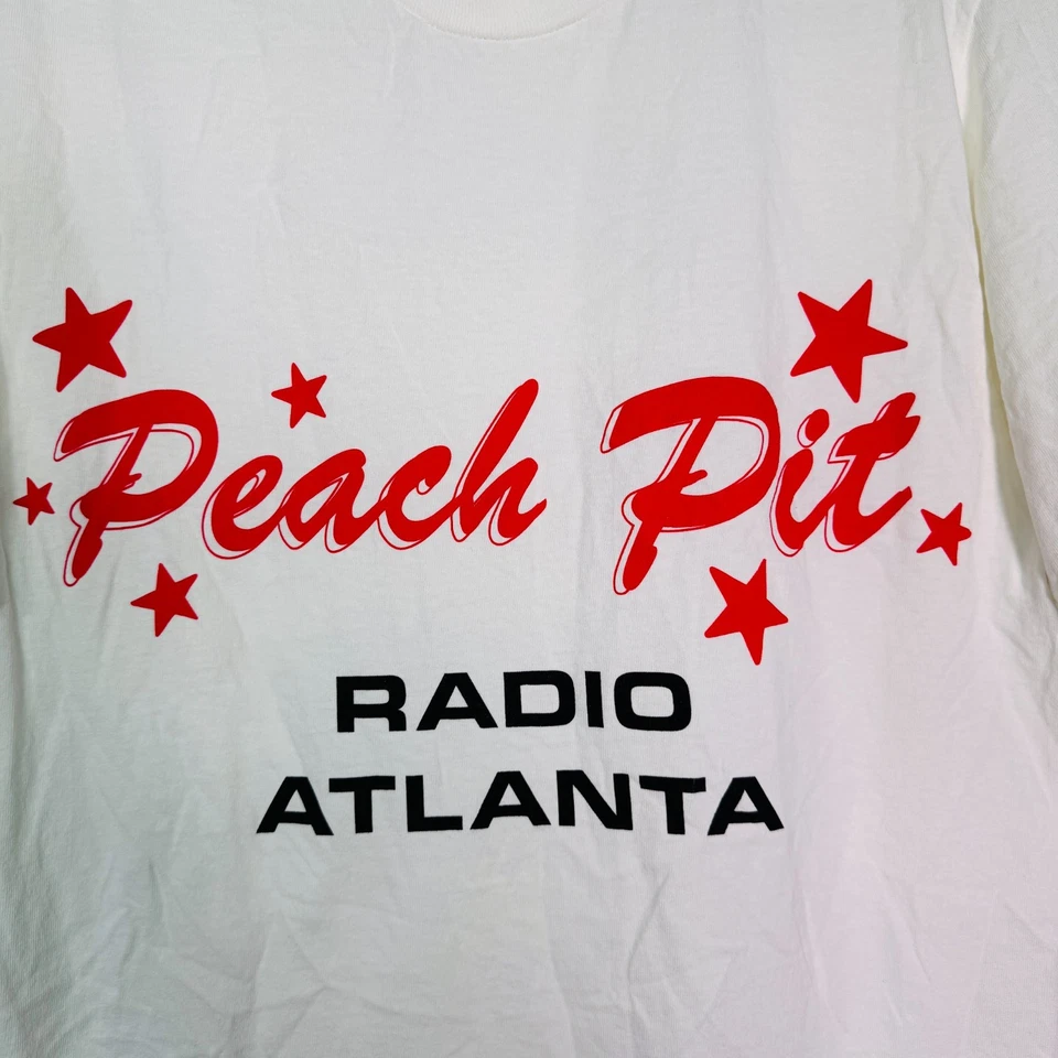 Camisa Beyonce Cowboy Carter Mediana Peach Pit Radio Atlanta World Tour Merch 2025 Foto 4 de 4