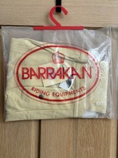 Barrakan Jodpurs Breeches Trousers Horse Riding Show Size 46 Beige Yellow