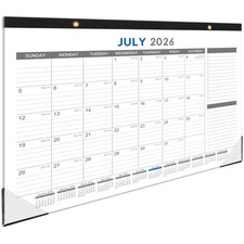 2026-2027 Desk Calendar - July 2026 - Dec 2027, 18 Months Calendar Pad with B...