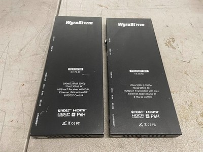 WyreStorm RX-70-4K TX-70-4K 1080P 4K HDMI Receiver/Transmitter NO PS