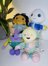 CBeebies Moon and Me Plush Toys Bundle Pepi Nana Moon Baby Mr Onion Collywobble