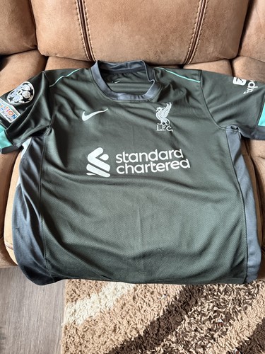 LIVERPOOL 2024/25 Away Football Shirt #11 SALAH medium Nike Jersey