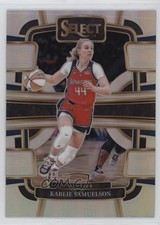 2024 Panini Select WNBA Concourse Silver Prizm Karlie Samuelson #99 0g8o
