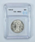 1944-D Walking Liberty Half Dollar MS62 ICG