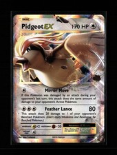 Carta Pokemon Holo Pidgeot EX Ultra Rara XY Evoluzioni 64/108 Incolore