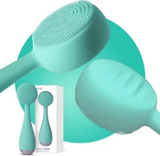 PMD Beauty: Electric Facial Cleansing Brush - Smart Device with Teal 
