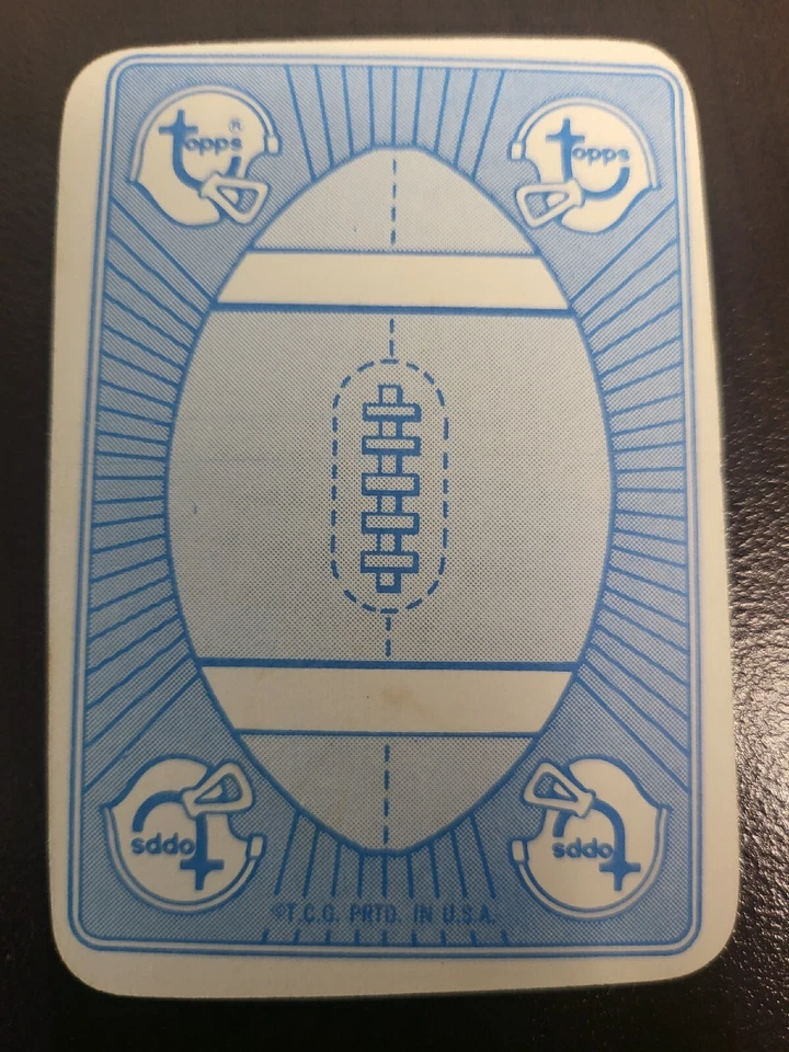 1971 Topps MacArthur Lane football card game #45..... - Image 2 of 2