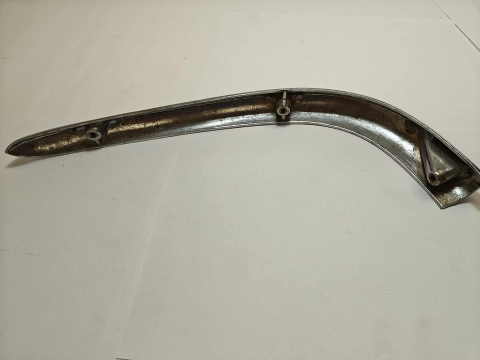 1950 Chrysler Windsor Right Fender Extension Grille Chrome Molding 1335551 NOS. - Image 3 of 4