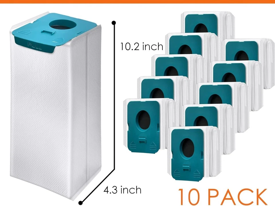 10 X Clean Station Dust Disposal Bags For SAMSUNG BESPOKE JET Vacuum Cleaners - image 4 of 4