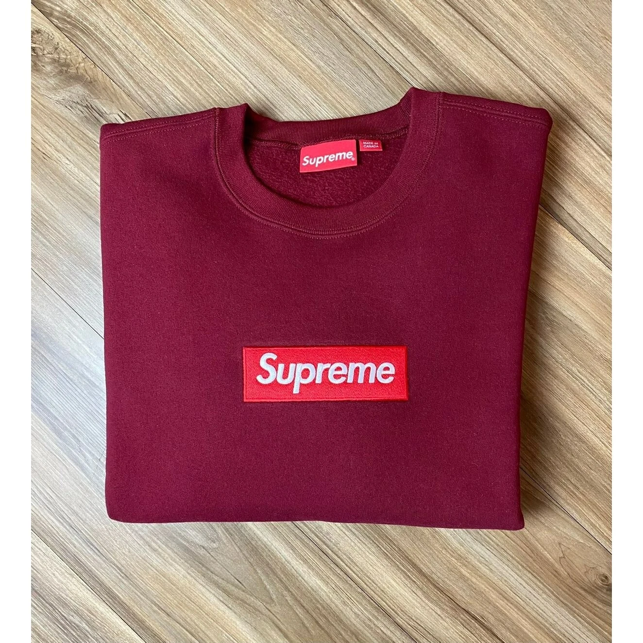 Supreme Box logo Crewneck VNDS