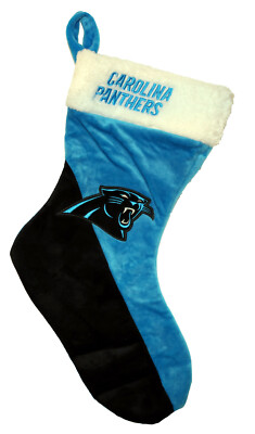NFL Carolina Panthers 2020 Santa Claus Stocking Strumpf Nikolaus Weihnachten