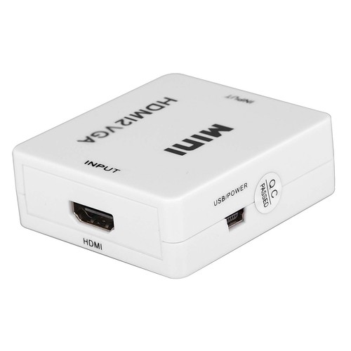 HDMI to VGA Converter 1080P 15pin Video LCD Display Adapter 3.5mm Audio Output - Picture 3 of 10