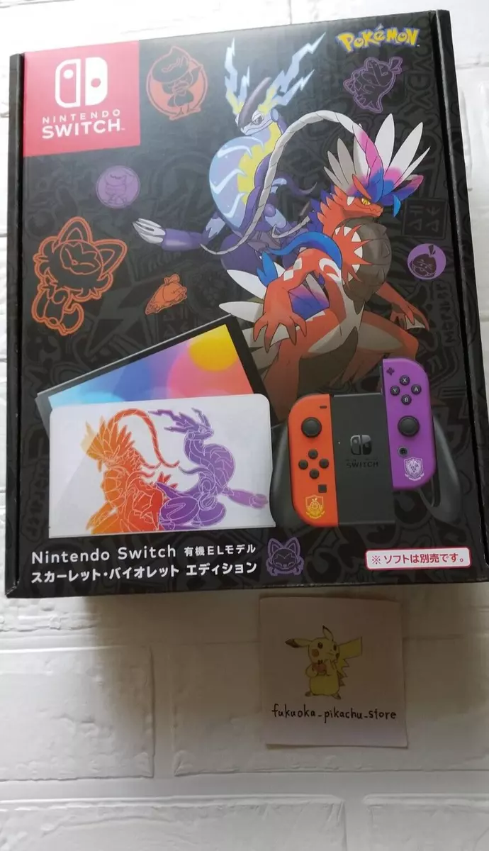 Nintendo Switch – OLED Model Pokémon Scarlet & Violet Edition - Nintendo  Official Site