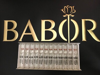 New ~ BABOR Hydra Plus Active Fluid Concentrate 12 ampoules x 2 ml SET
