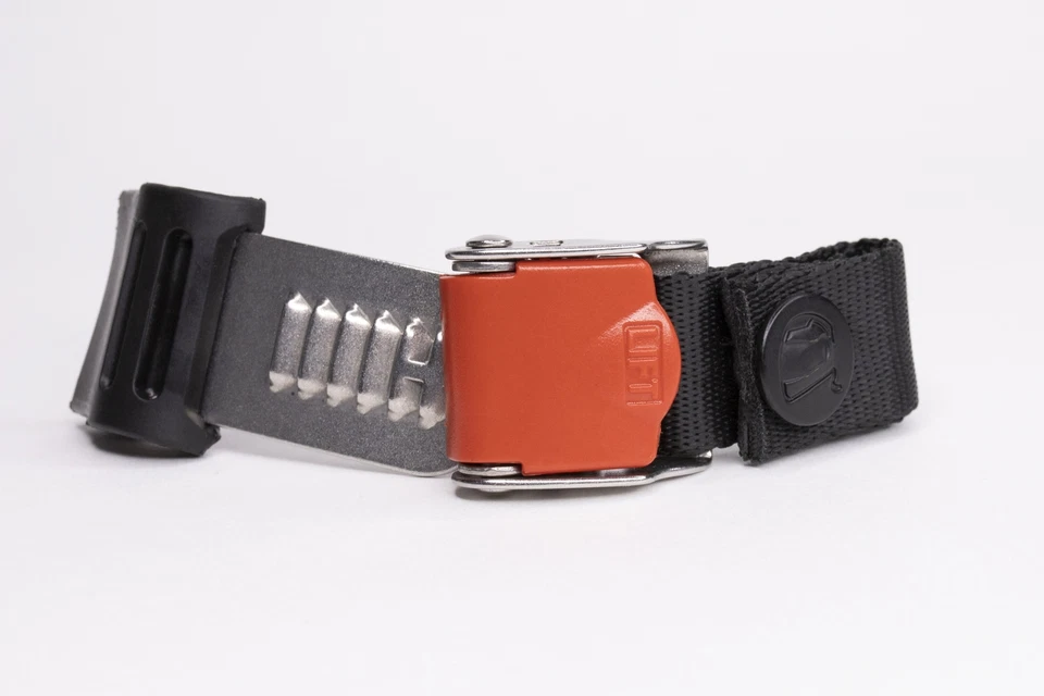 Kit de hebilla de liberación rápida para casco de acero inoxidable con trinquete Kit de correa para barbilla para casco Foto 2 de 4