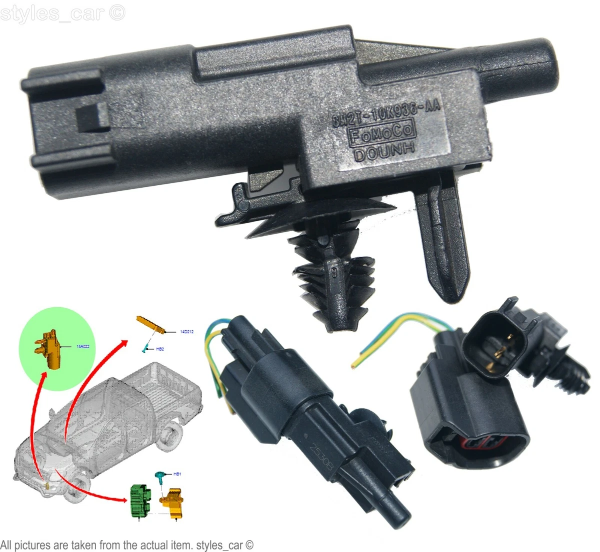 1707395 Genuine Ford Mondeo Ranger S-max Outside Temperature 