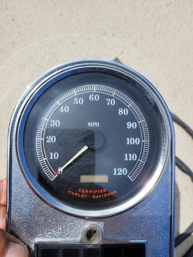 Harley Police Speedometer Assembly Evo Road King - Picture 2 of 9