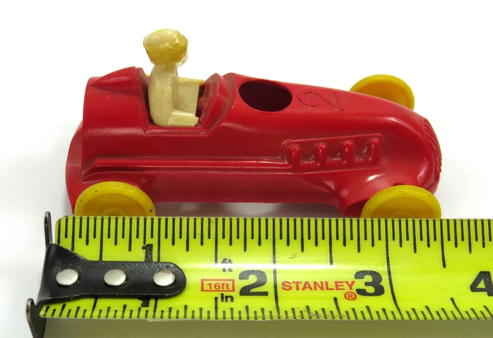 Pyro винтажный воздушный шар приведен в действие гоночный автомобиль, красный и желтый, читать состоянии - Изображение 2 из 4