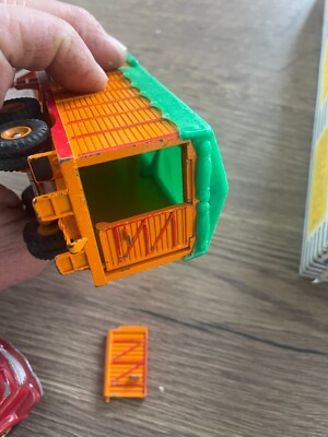 Ancien Dinky Toys 896 Tracteur Willemé Avec Semi-remorque Bâchée - Jantes Concaves, Boîte D'origine