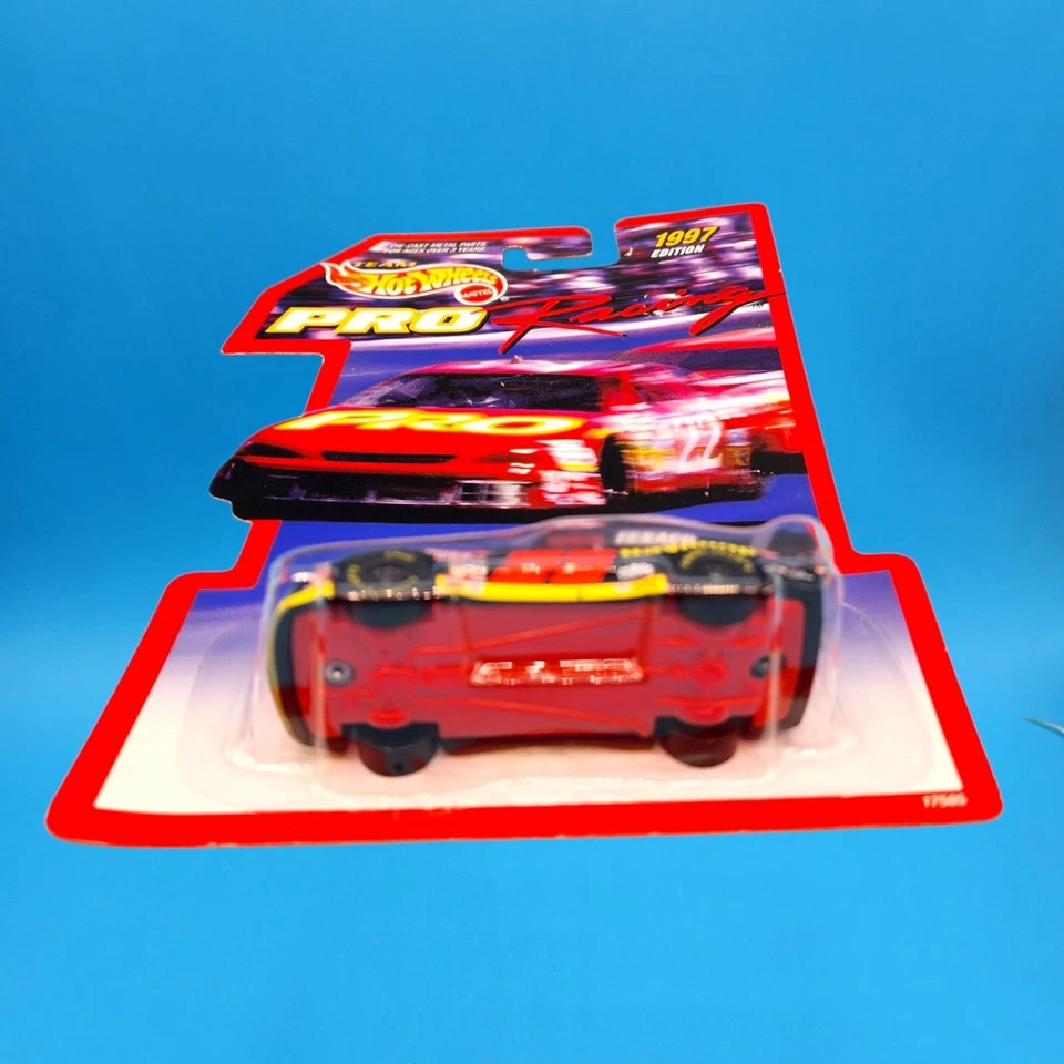 Coche fundido a presión Hot Wheels Pro Racing edición 1997 #28 Texaco Ernie Irvan de colección Foto 4 de 4