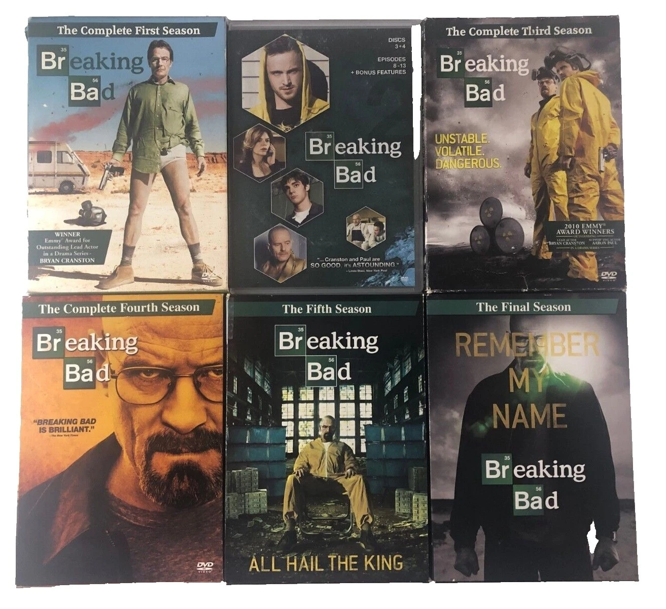 Collector's Edition DVDs & Blu-ray Discs Breaking Bad