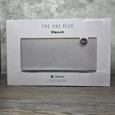KLIPSCH The One Plus Premium Tabletop Bluetooth Speaker (Walnut) ⭐NEW/SEALED⭐