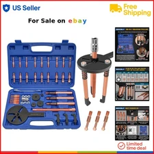36-in-1 Bearing Set Inner & Outer Removal Kit High-Strength Steel Tools