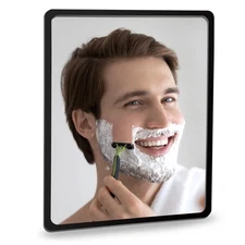 9x7 Inch Rectangular Fogless Shower Mirror Bathroom Wall Mirror for Shaving