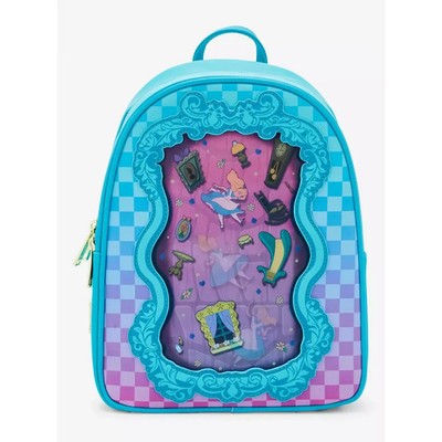 Loungefly Disney Alice in Wonderland Rabbit Hole Lenticular  display picture 2