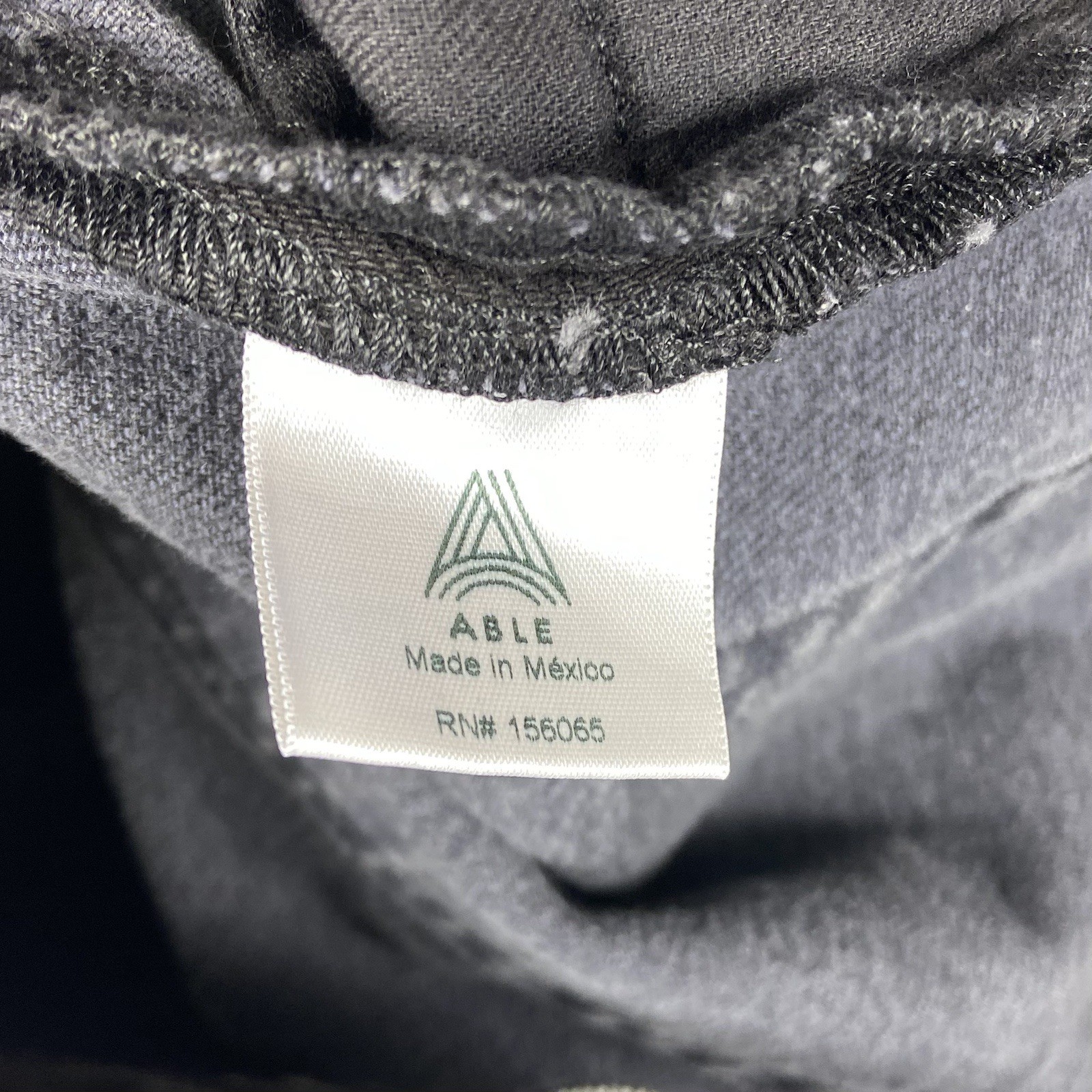 ABLE Women's Becky Straight Leg Jeans Gray Wash 30