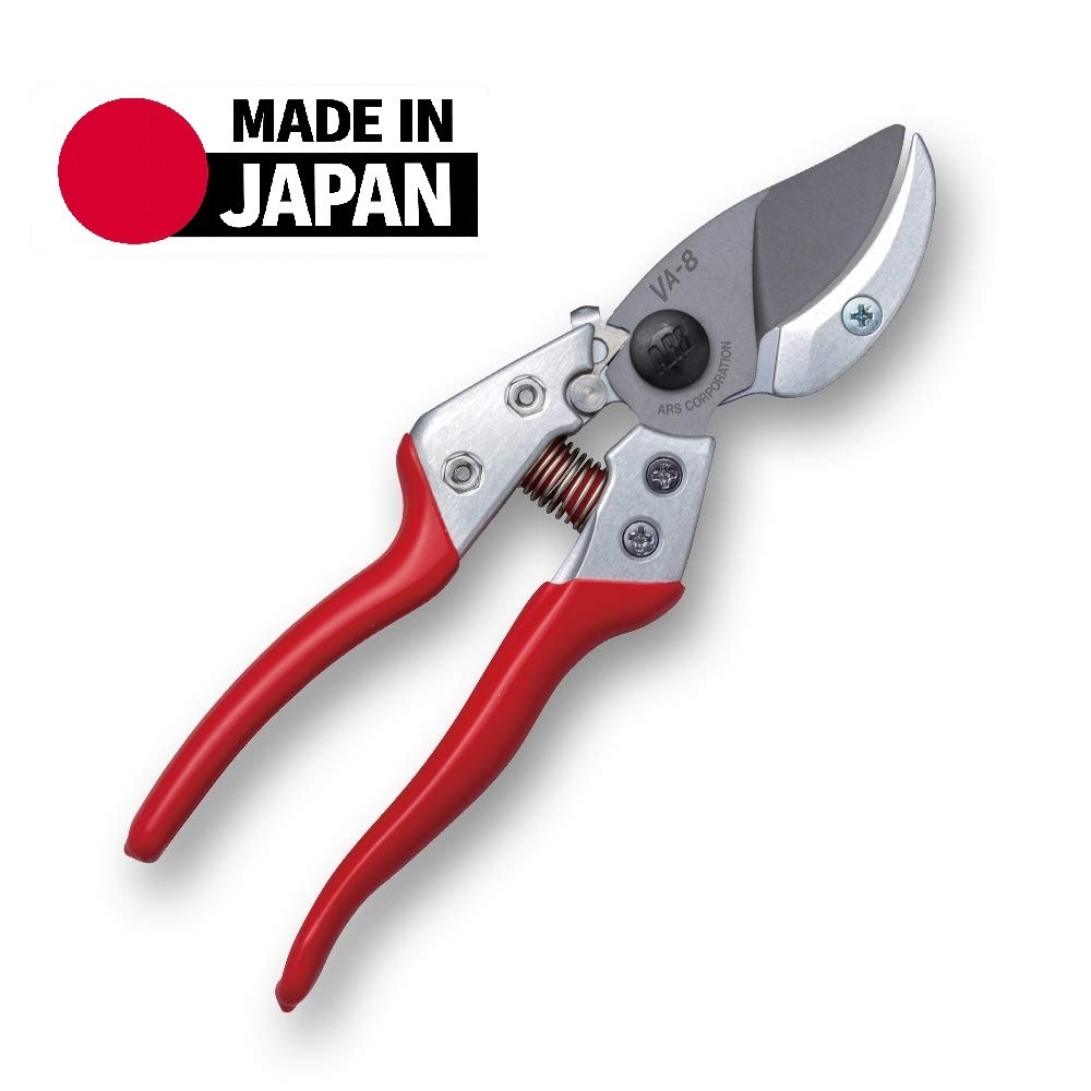 ARS VA-8Z Anvil Pruning Shears 200mm Cuts 25mm Branches Replaceable Blade Japan