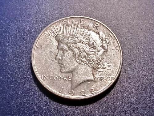 Nice AU 1922-D U.S. Peace Dollar