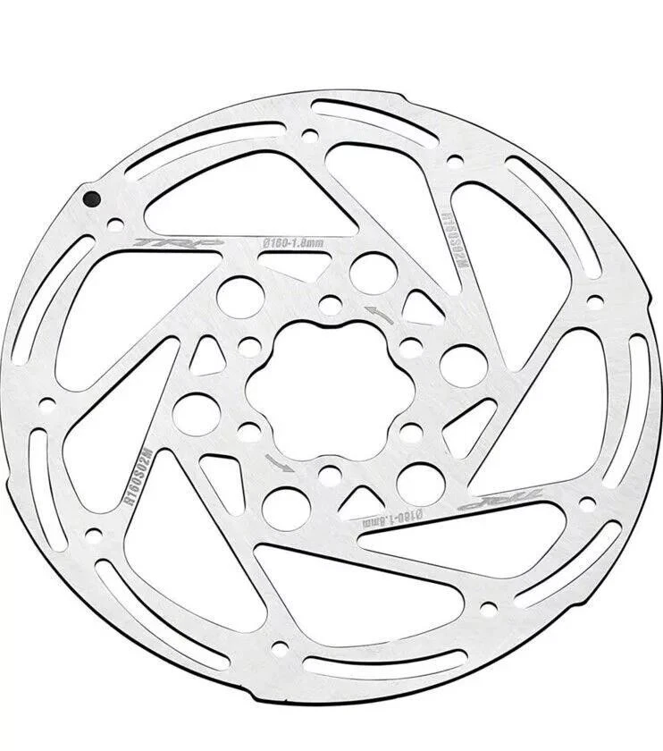 Rotor de freno de disco TRP R160S02M 6 pernos 160 mm - 1,8 mm de grosor para carretera/MTT Foto 2 de 4