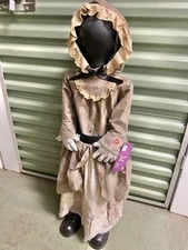 Home Accents 3FT Halloween LED Animated Head Turning Haunted Doll Home Depot 36”
