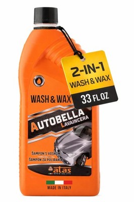ATAS SPECIALITY Car Soap Wash and Wax   pH Neutral 33.8 Fl Oz (Pack of 1) 
