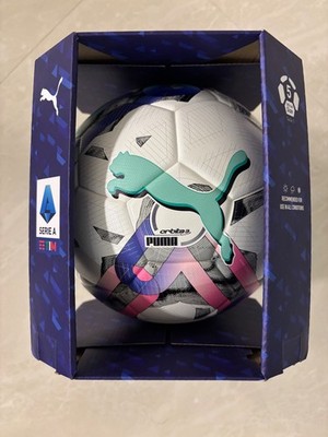 SOCCER BALL-PUMA ORBITA 3-SIZE 5-SERIE A LOGO-WHITE IN COLOR-IN THE BOX-
