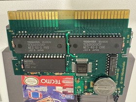 Tecmo Super Bowl NES Nintendo Authentic Tested Working Clean Pins Cartridge