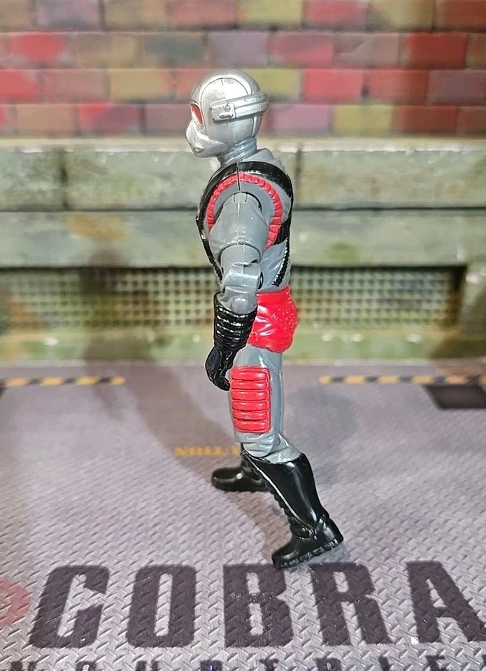 GI JOE ~ 1990 VAPOR ~  UNCRACKED ELBOWS ~ HURRICANE VTOL PILOT - Image 2 of 4