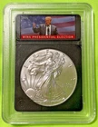 2016 $1 American Silver Eagle - Donald Trump 45th President Label - 1oz .999