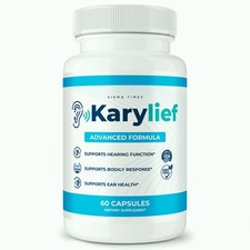 Karylief Official, Premium Ear Health Support Supplement for Tinnitus 60ct