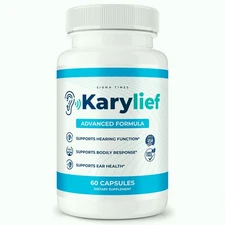 Karylief Official, Premium Ear Health Support Supplement for Tinnitus 60ct